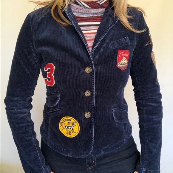 American Eagle Outfitters Jackets & Blazers - 🦆Vintage -looking Corduroy Blazer Jacket 🦆